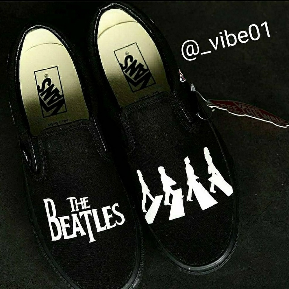The‎ Beatles slip-on vans